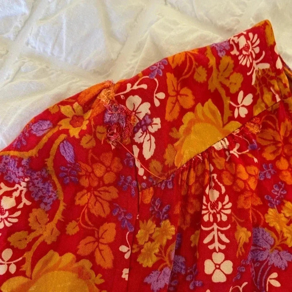 Anthropologie Abel the brand floral tiered maxi dress - Picture 4 of 7